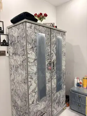 King Size Bedroom Set - Bed Frame, Wardrobe, Side Tables