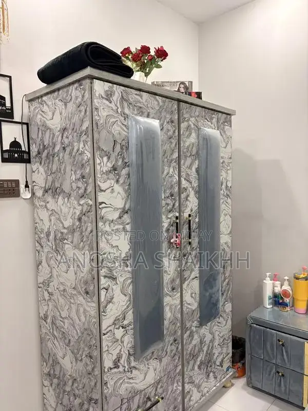 King Size Bedroom Set - Bed Frame, Wardrobe, Side Tables