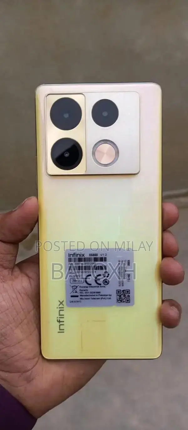 Infinix Note 40 Pro Smartphone 12GB RAM 256GB Storage