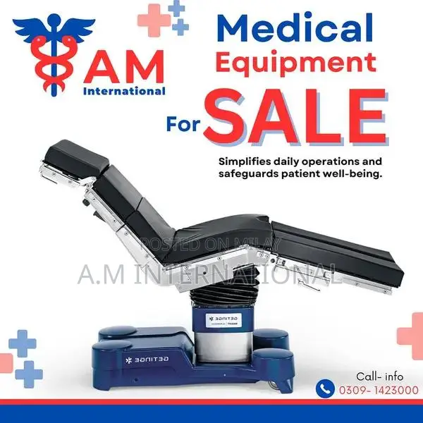 Motorized Electric Operating Theater Table for Surgical Procedures