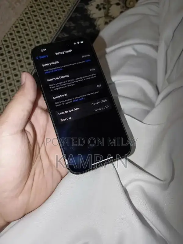 Apple iPhone 15 JV 128GB Smartphone