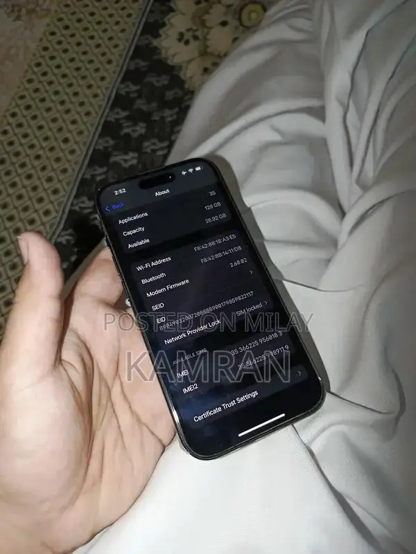 Apple iPhone 15 JV 128GB Smartphone