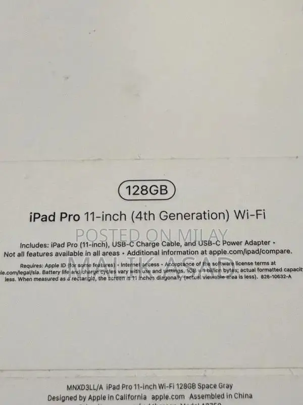 Apple iPad Pro 128GB M2 2022 Space Grey Tablet