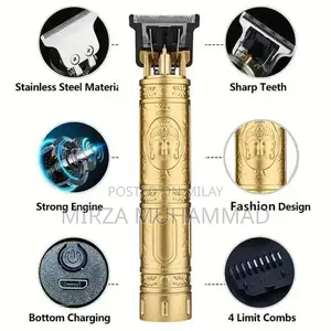 Photo - Men's Electric Shaving Machine - High-Quality Metal Construction