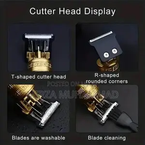 Men's Electric Shaving Machine - High-Quality Metal Construction