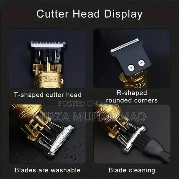 Men's Electric Shaving Machine - High-Quality Metal Construction