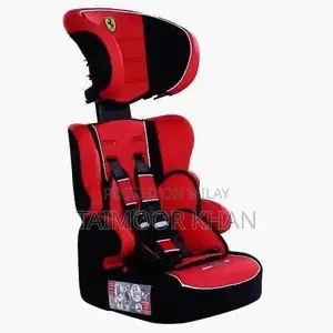 Ferrari Kids Car Seat - 3 Stages, 9 Months to 6 Years