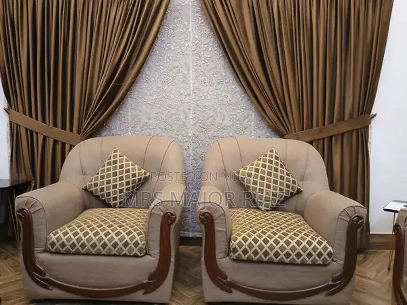 7 Seater Sofa Set - Spacious Living Room Furniture