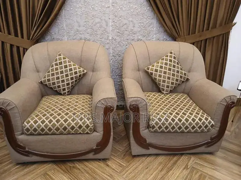 7 Seater Sofa Set - Spacious Living Room Furniture