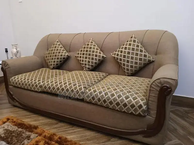 7 Seater Sofa Set - Spacious Living Room Furniture