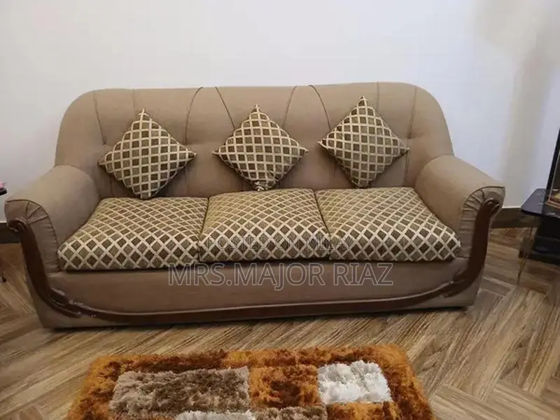 7 Seater Sofa Set - Spacious Living Room Furniture