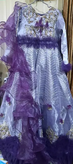 Elegant Handmade Party Wear Dress - Stylish One-Time Use Garment