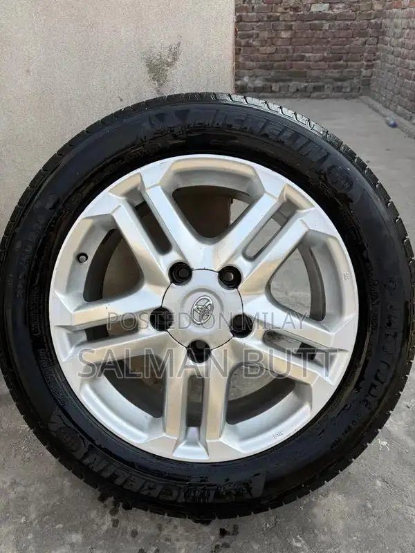 20-Inch Toyota Land Cruiser Genuine Rims and Tires Set