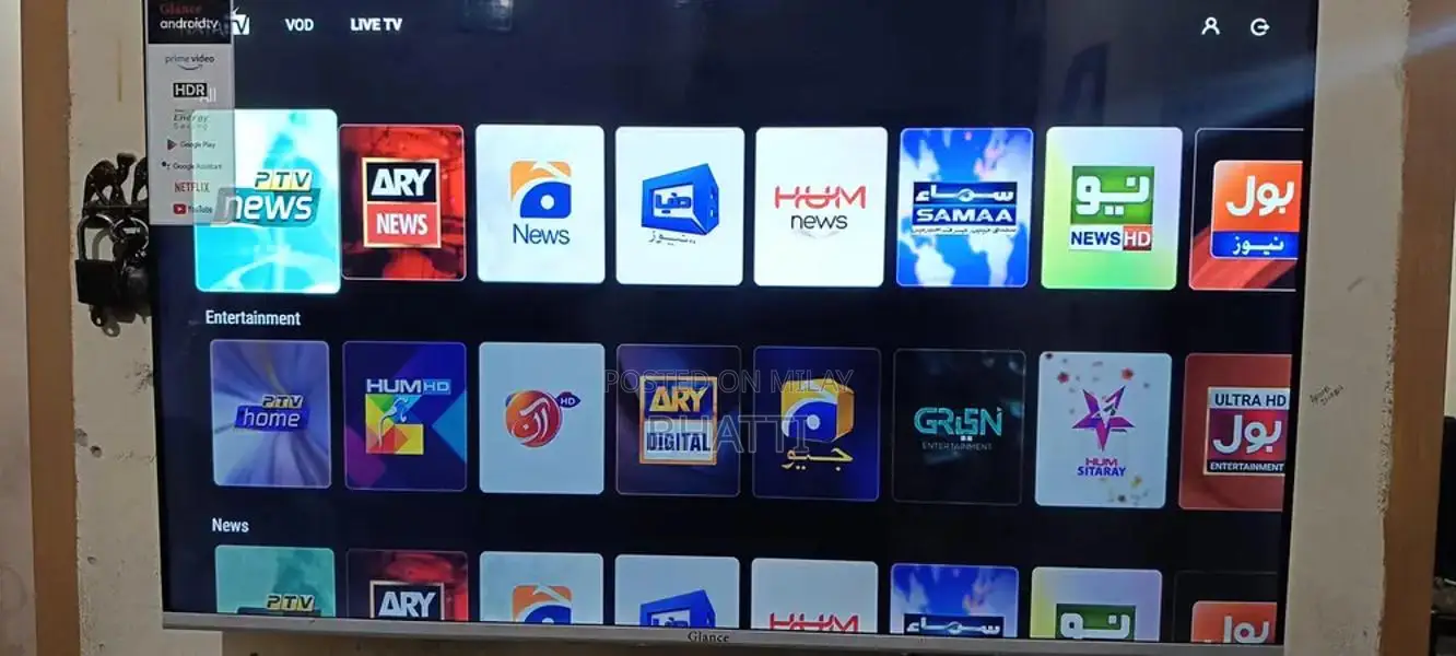 Glance Smart LED TV 43-46 Inch with Low Usage