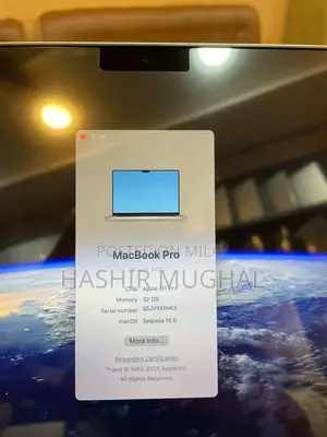 Apple MacBook Pro 2021 M1 16-inch Professional Laptop