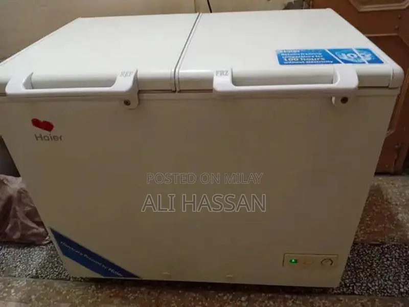 Haier HDF-325H Double Door Refrigerator with Freezer Compartment