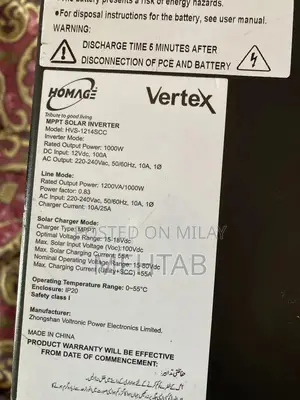 Homage 1000W MPPT Solar Inverter - 12V DC to 220V AC Converter