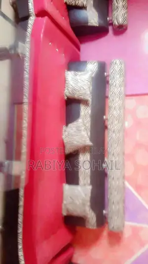 Spacious Seven Seater Sofa Set with Matching Center Table