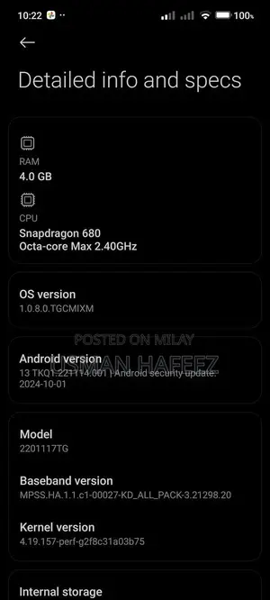 Xiaomi Redmi Note 11 Smartphone in Excellent Condition