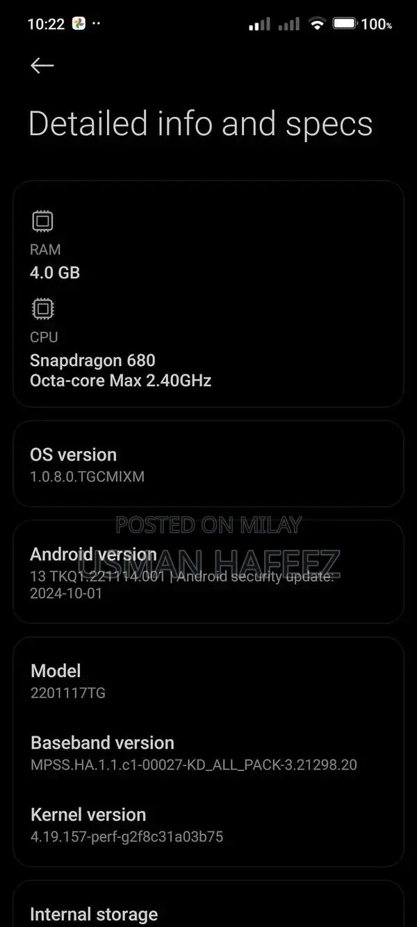 Xiaomi Redmi Note 11 Smartphone in Excellent Condition