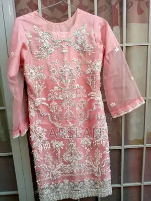 Elegant Pink Ready-to-Wear Dress with Matching Dupatta
