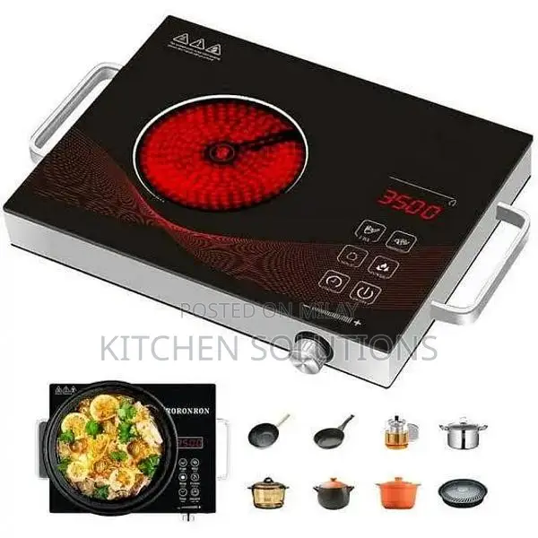 Portable Infrared Electric Induction Cooker for Home and Travel