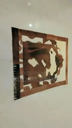 Premium Genuine Cow Leather Prayer Mat - Customizable Size and Print