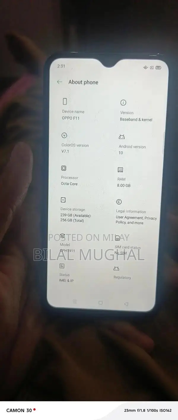 Oppo F11 Smartphone with High Performance Features