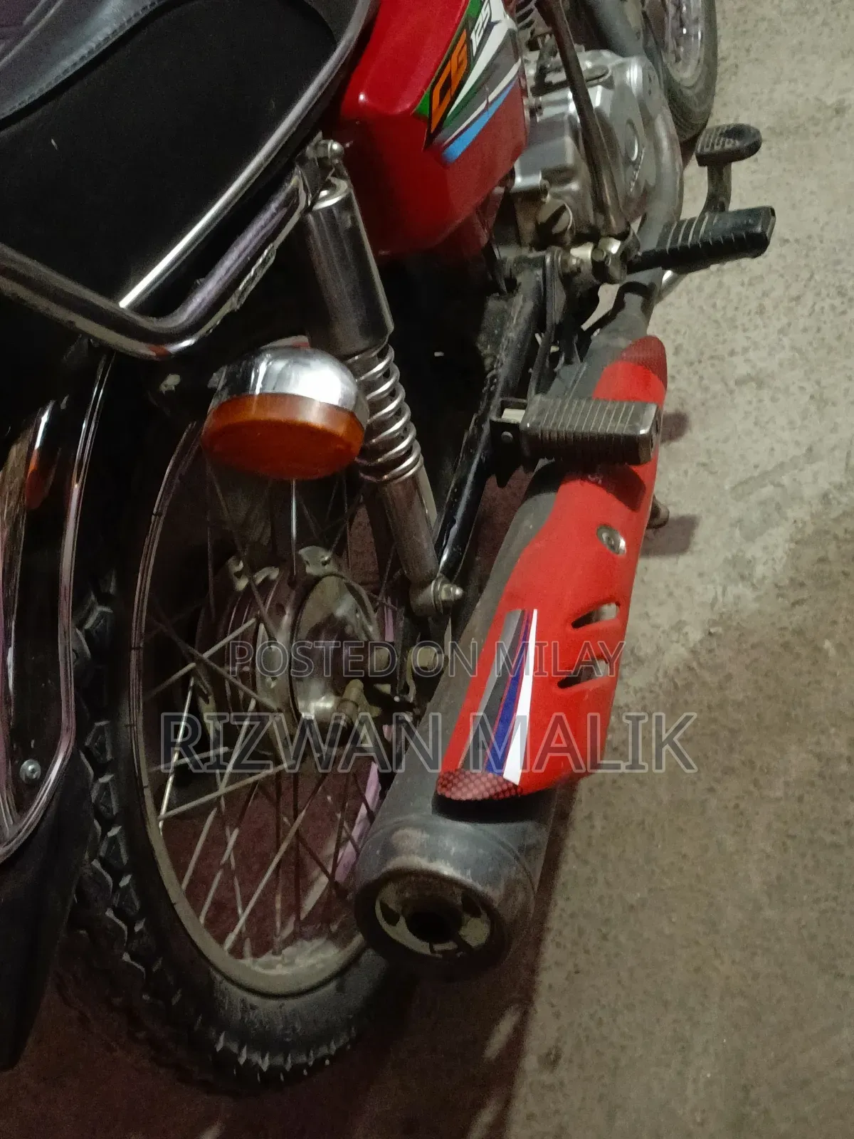 New Honda CB 2023 Red