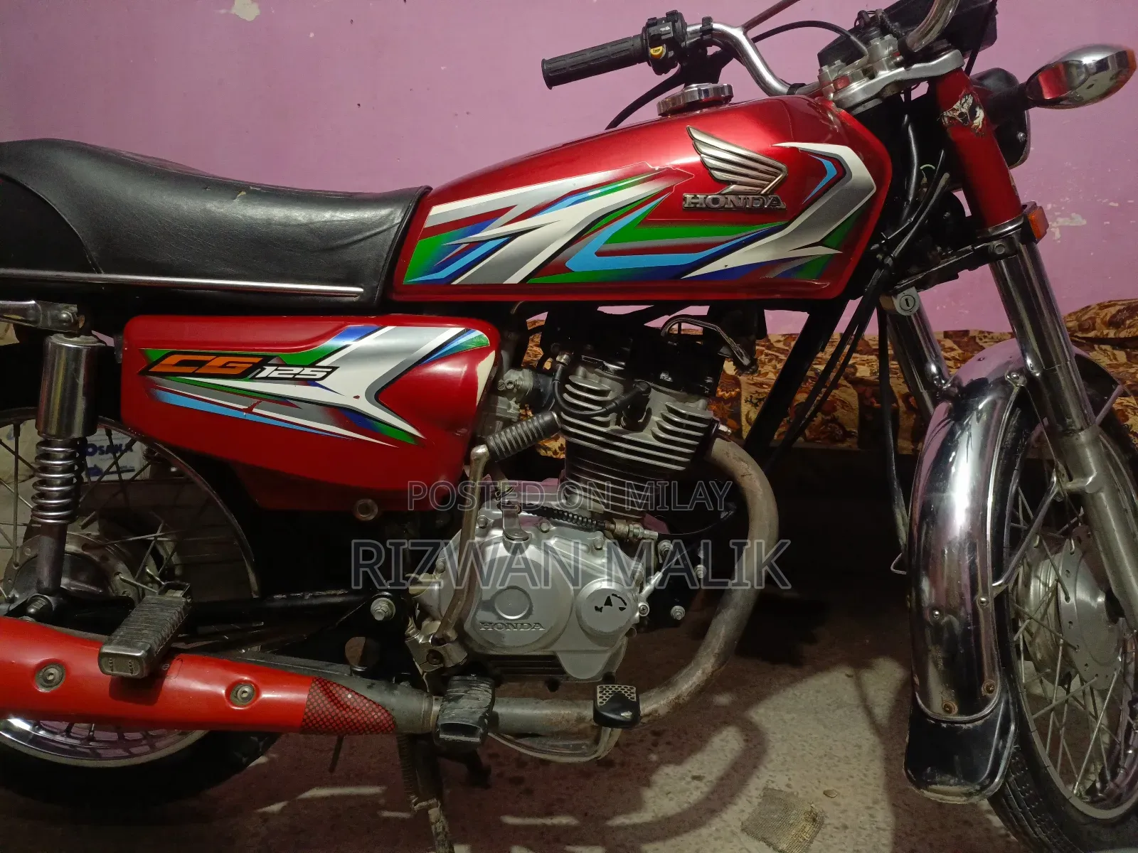 New Honda CB 2023 Red