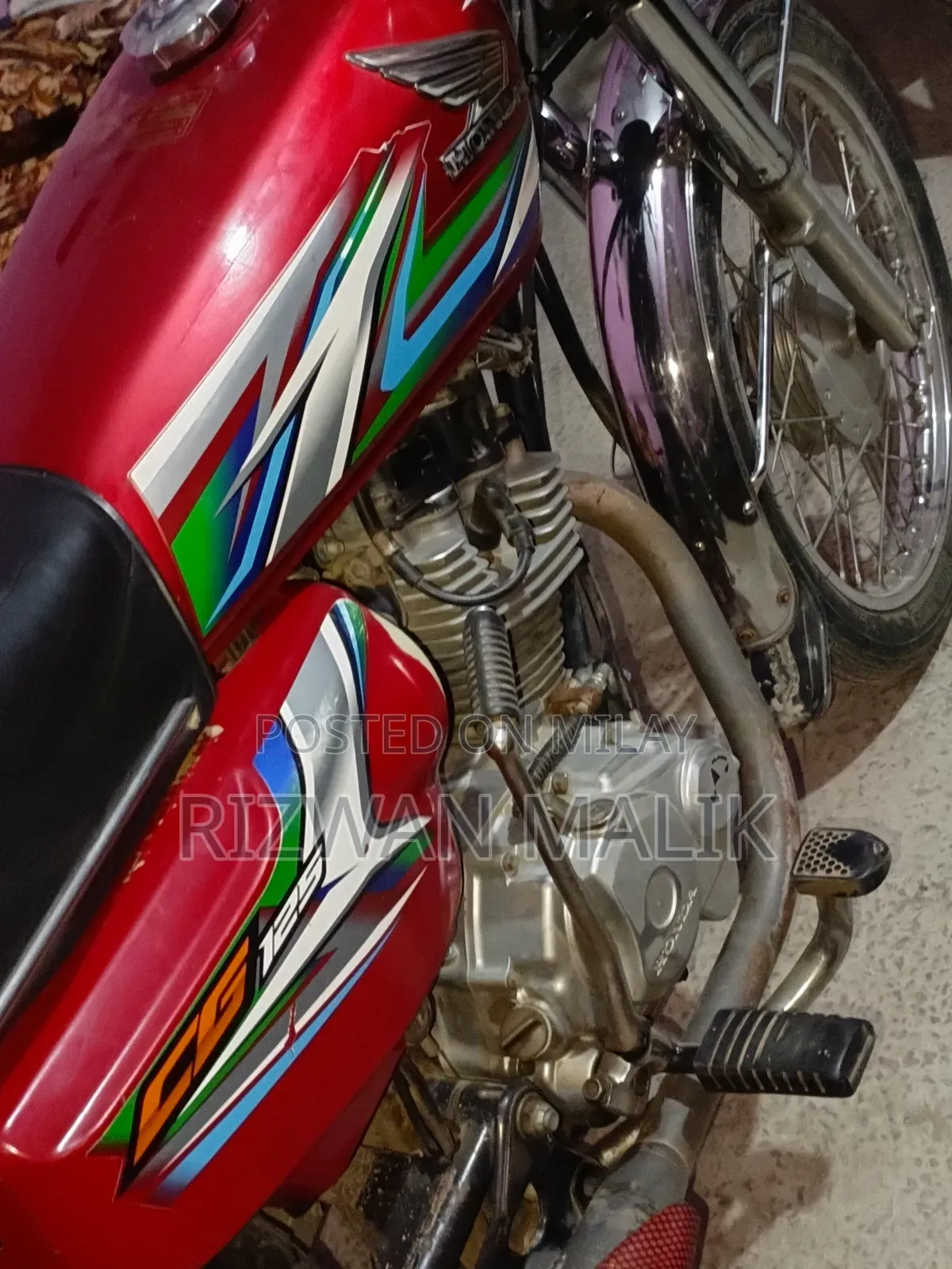 New Honda CB 2023 Red