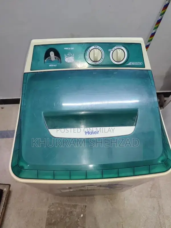 Haier Washing Machine - Clean and Well-Maintained Home Appliance