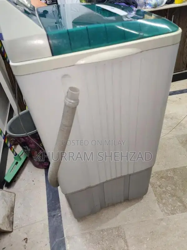 Haier Washing Machine - Clean and Well-Maintained Home Appliance