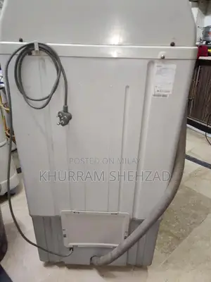 Haier Washing Machine - Clean and Well-Maintained Home Appliance