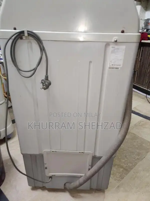 Haier Washing Machine - Clean and Well-Maintained Home Appliance