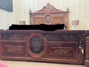 Modern King Bed Set with Side Tables and Dresser