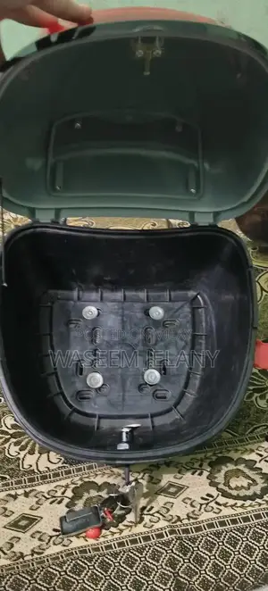 Universal Motorcycle Tail Box Carrier - Durable Storage for Adventure