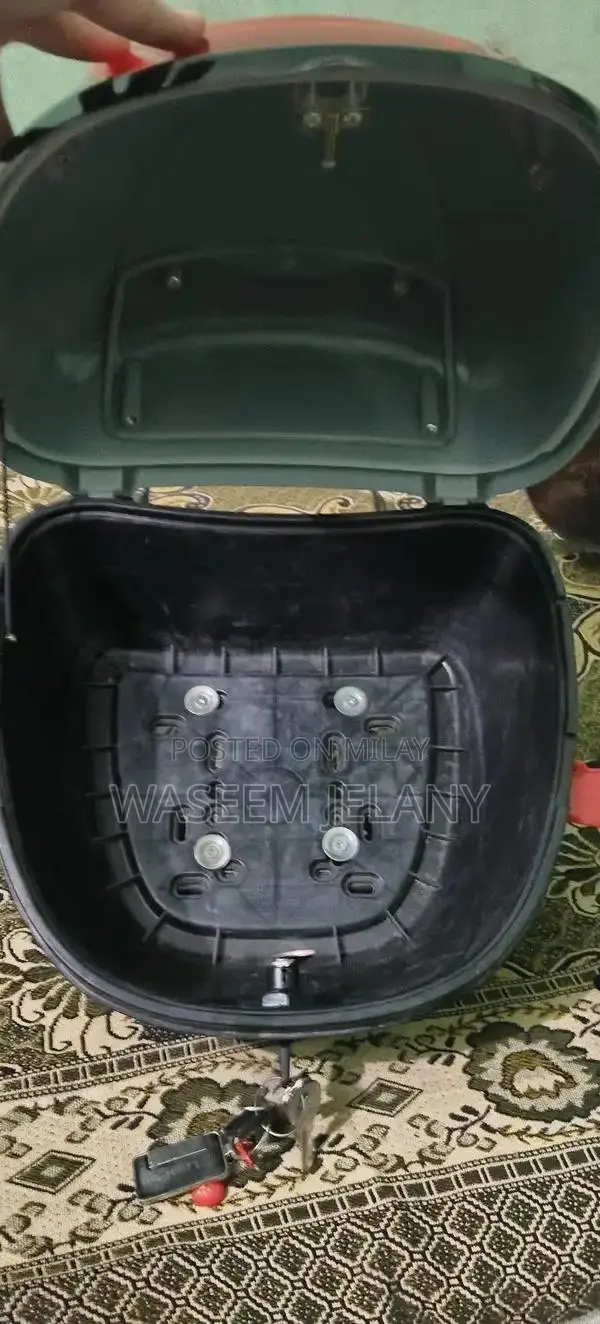 Universal Motorcycle Tail Box Carrier - Durable Storage for Adventure