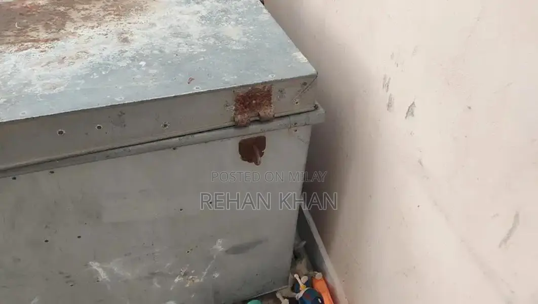 Sturdy Iron Box Storage Container