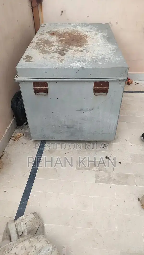 Sturdy Iron Box Storage Container