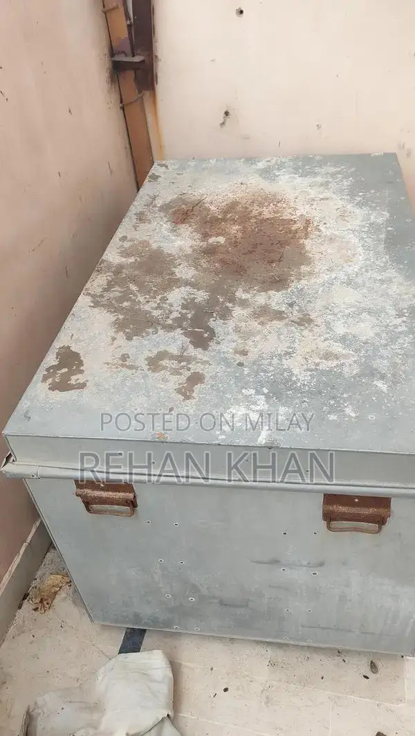 Sturdy Iron Box Storage Container