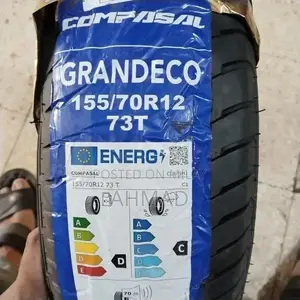 Photo - Compasal 155/70R12 Passenger Car Tire - Durable All-Season Performance