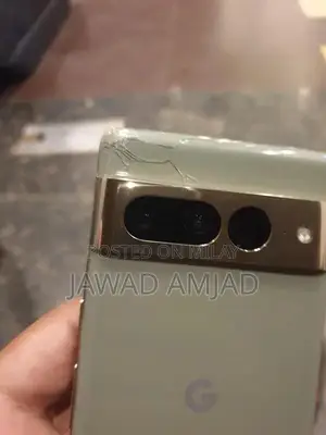 Google Pixel 7 Pro Smartphone with Back Panel Damage