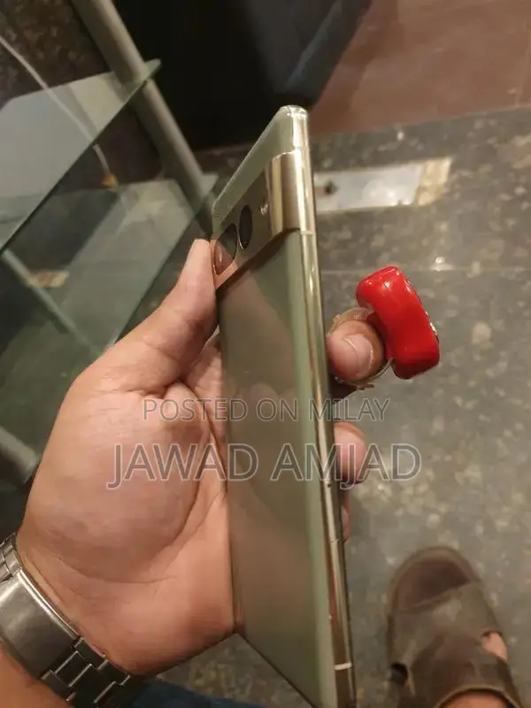 Google Pixel 7 Pro Smartphone with Back Panel Damage