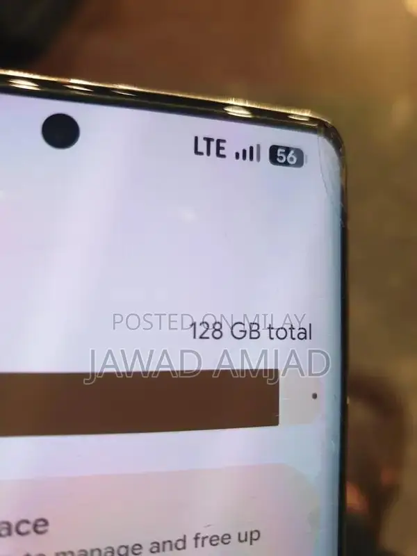 Google Pixel 7 Pro Smartphone with Back Panel Damage