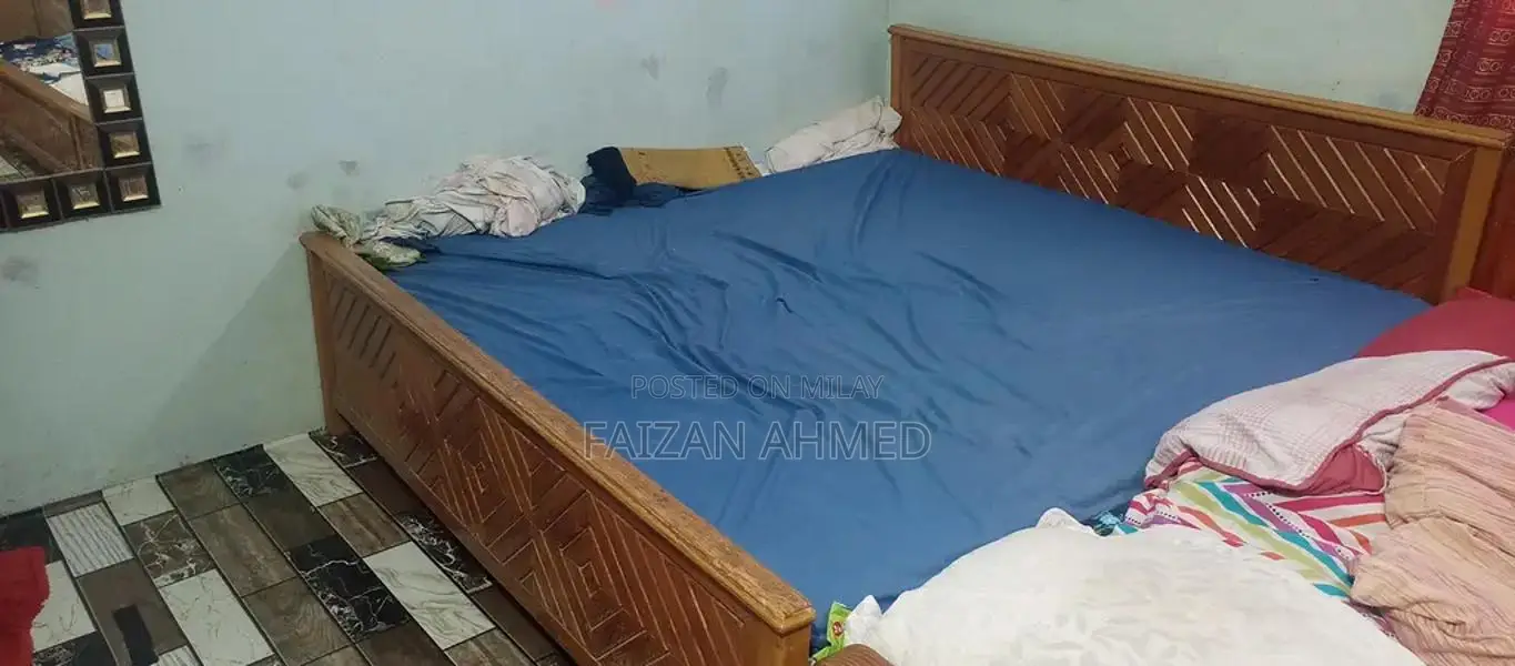 Classic Oak Wooden King Size Bed Frame