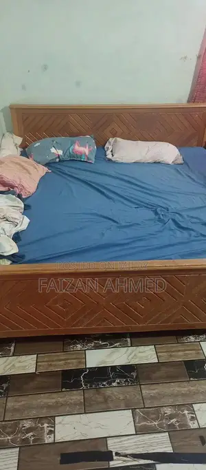 Classic Oak Wooden King Size Bed Frame