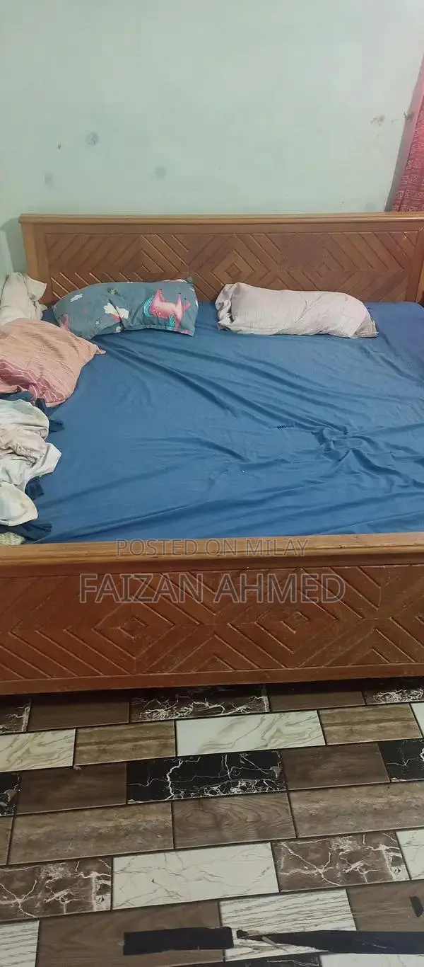 Classic Oak Wooden King Size Bed Frame