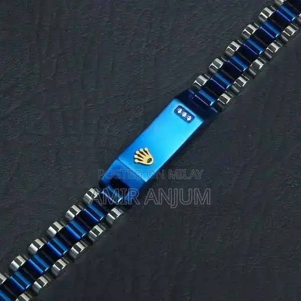 Men's Rolex Metal Bracelet Luxury Accessory