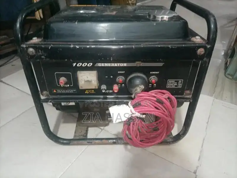 1000W Portable Generator with Easy Start and Low Fuel Consumption